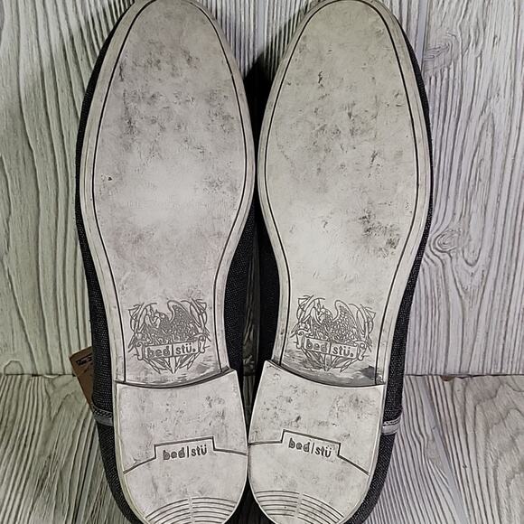Bed Stu Cosburn Grey Lace Up Oxford Dress Shoes Mens Size 12 NWT main image 4
